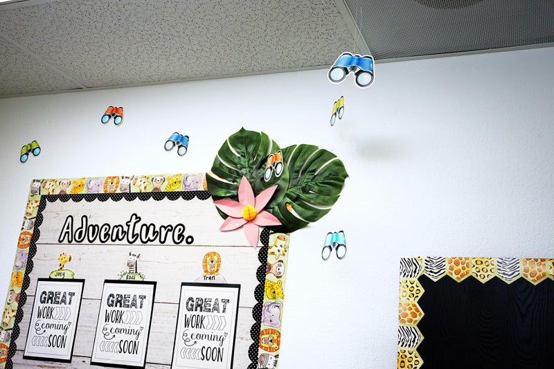 Creative Teaching Press CTP Safari Friends 6" Designer Cut-Outs, Set of 36 accents, 6â€ Each (Creative Teaching Press 3278) - Image 3
